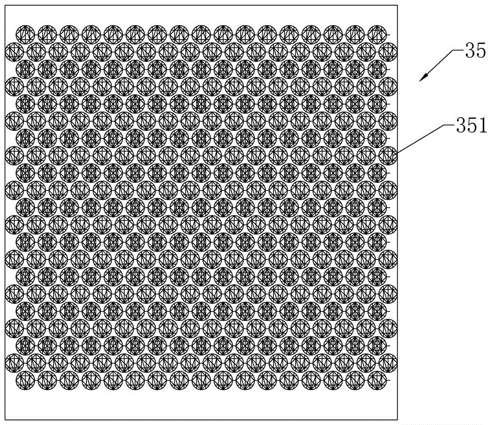 Circulating plant and method for young shrimp culture water