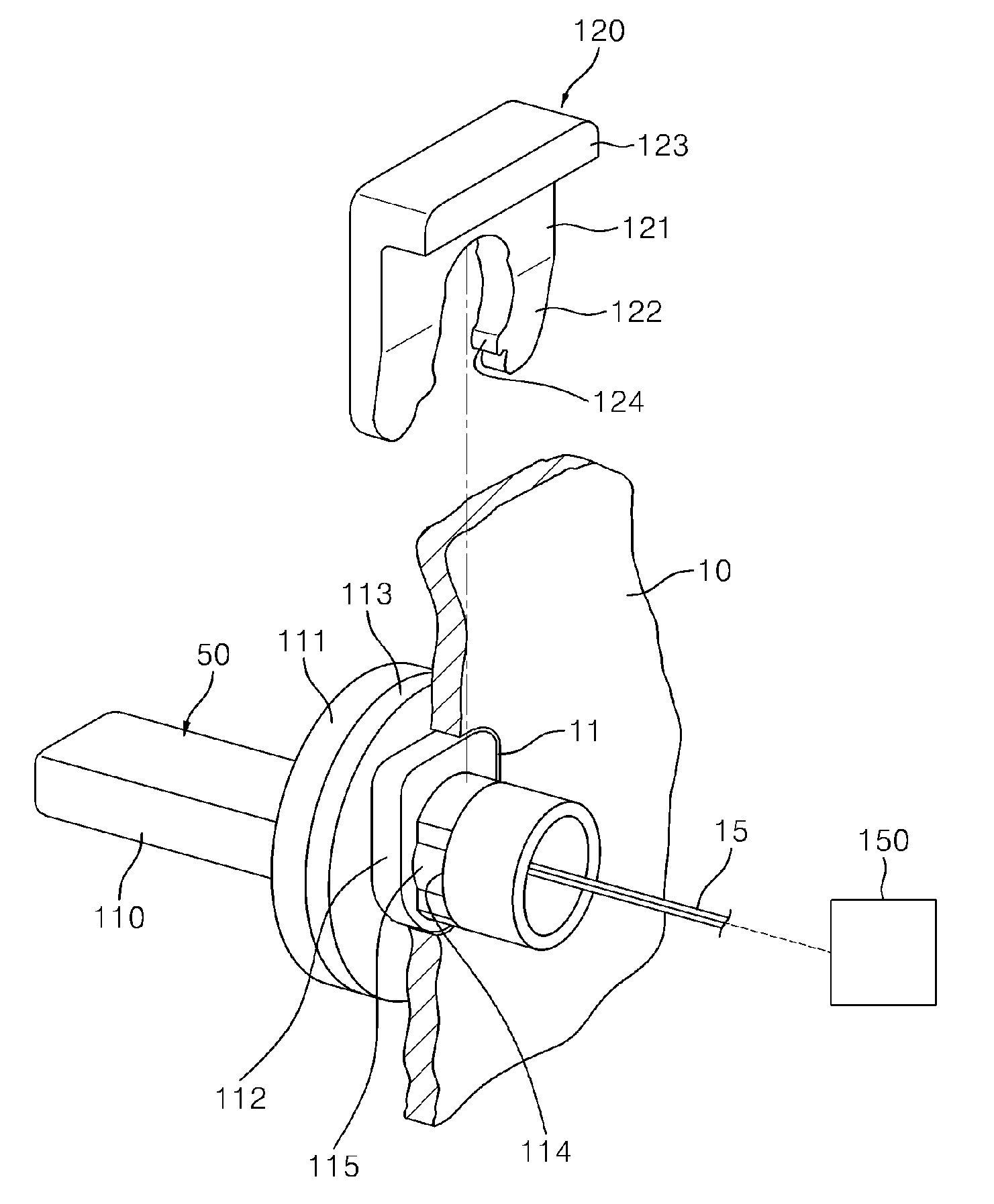 Water level sensing apparatus