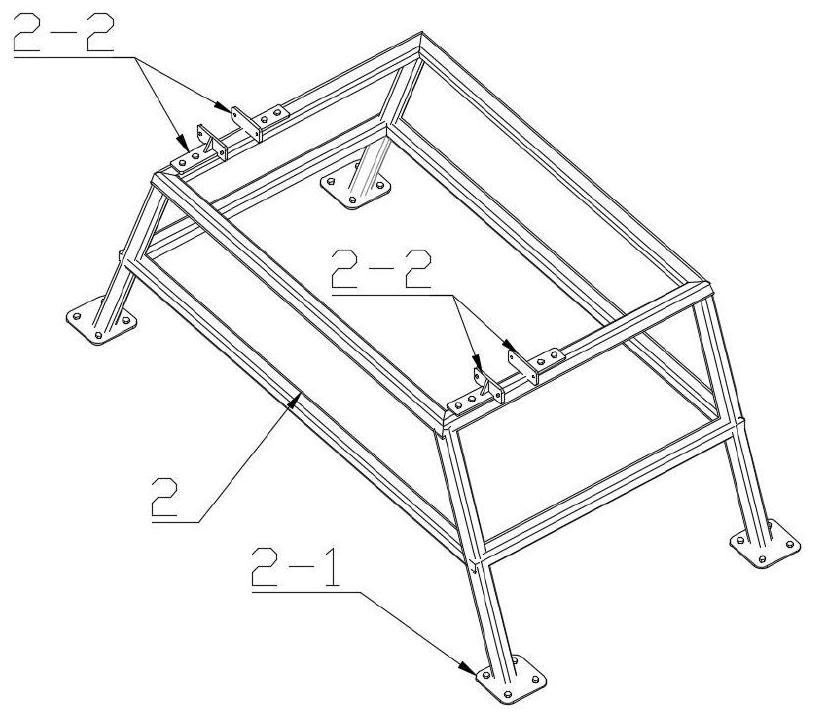 Double-body type unmanned ship for automatically collecting river and lake bottom mud samples