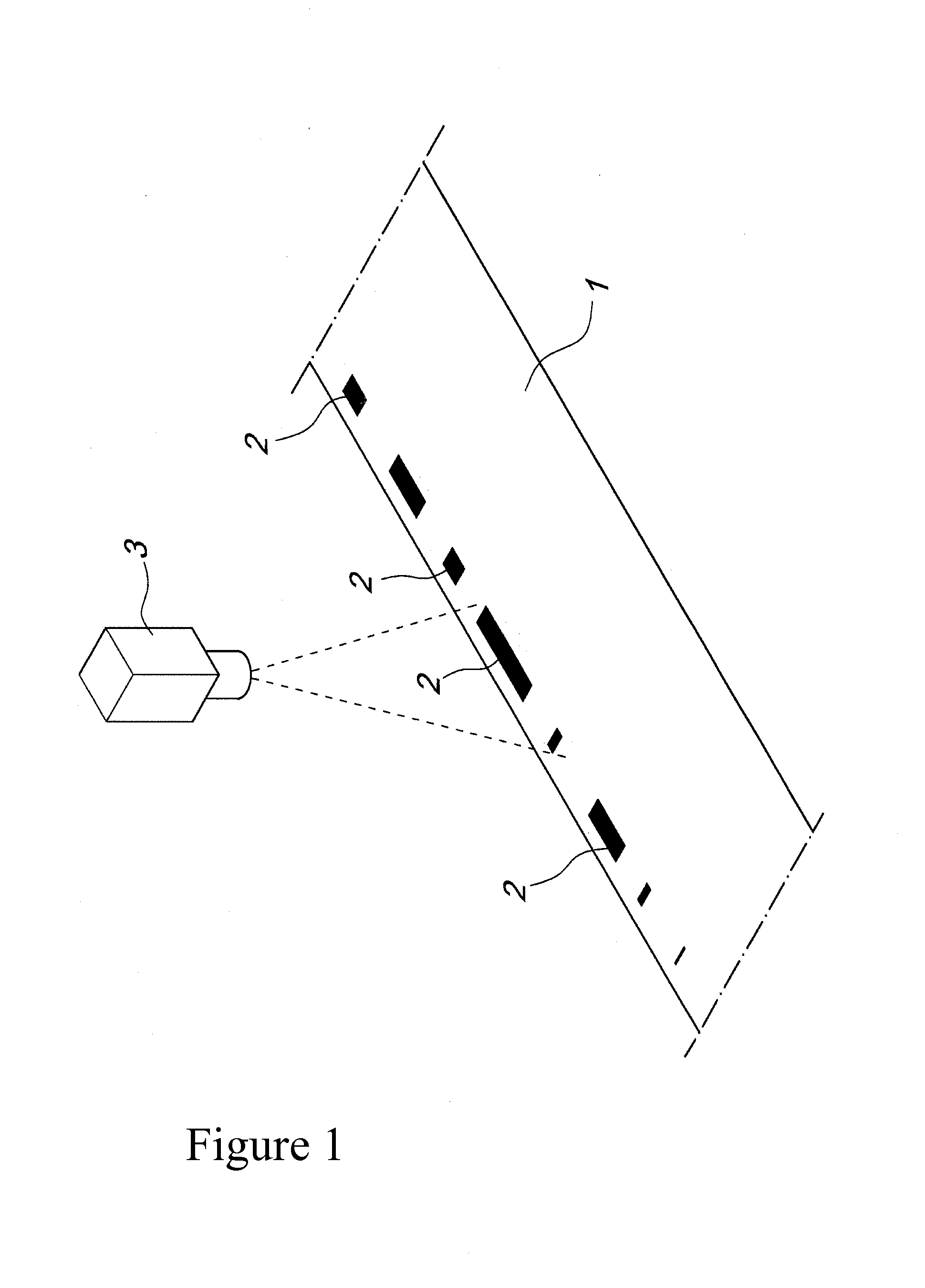 Method and device for detecting the position of a conveyor