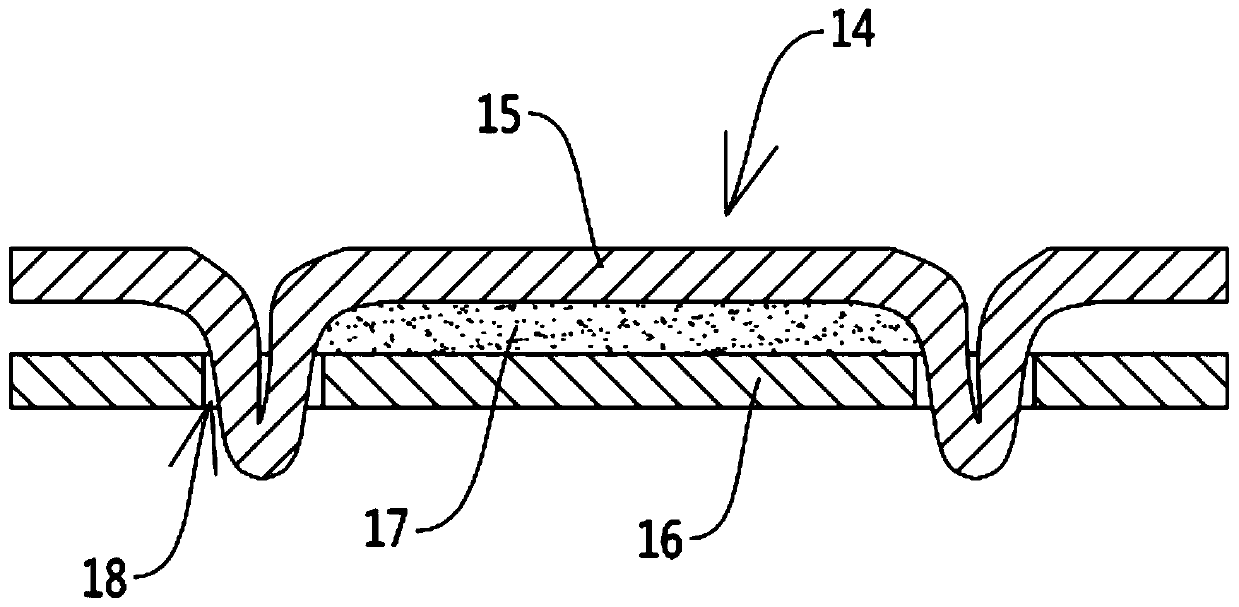 Novel down feather penetration-preventing down feather cotton-padded jacket