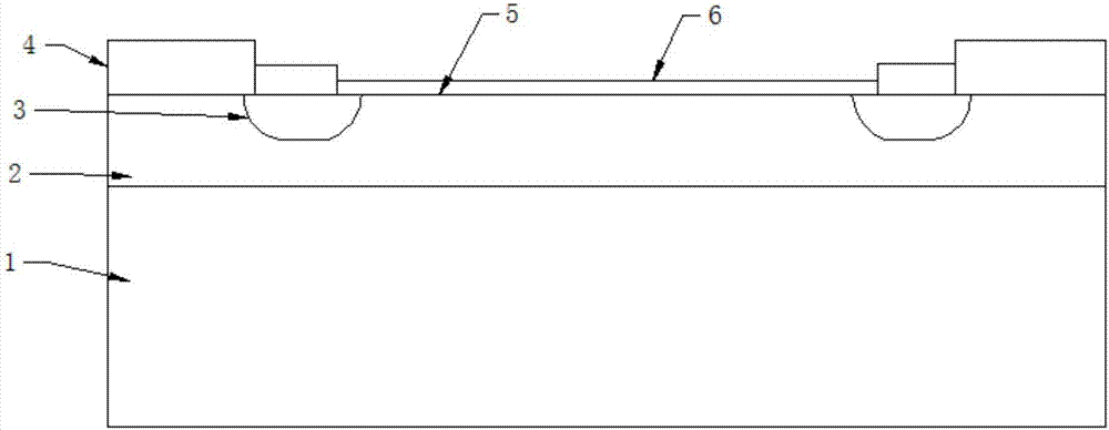 Cleaning method for improving uniformity of Schottky barrier layer