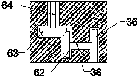 Computer mainframe dust removal device