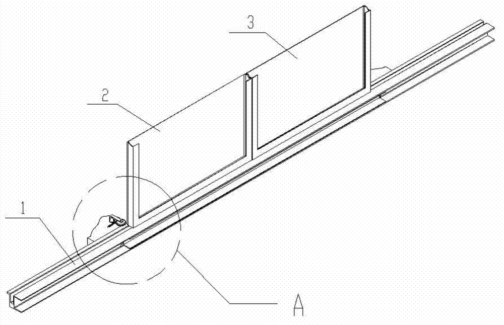 Car door sill device filling gap of stopped layer