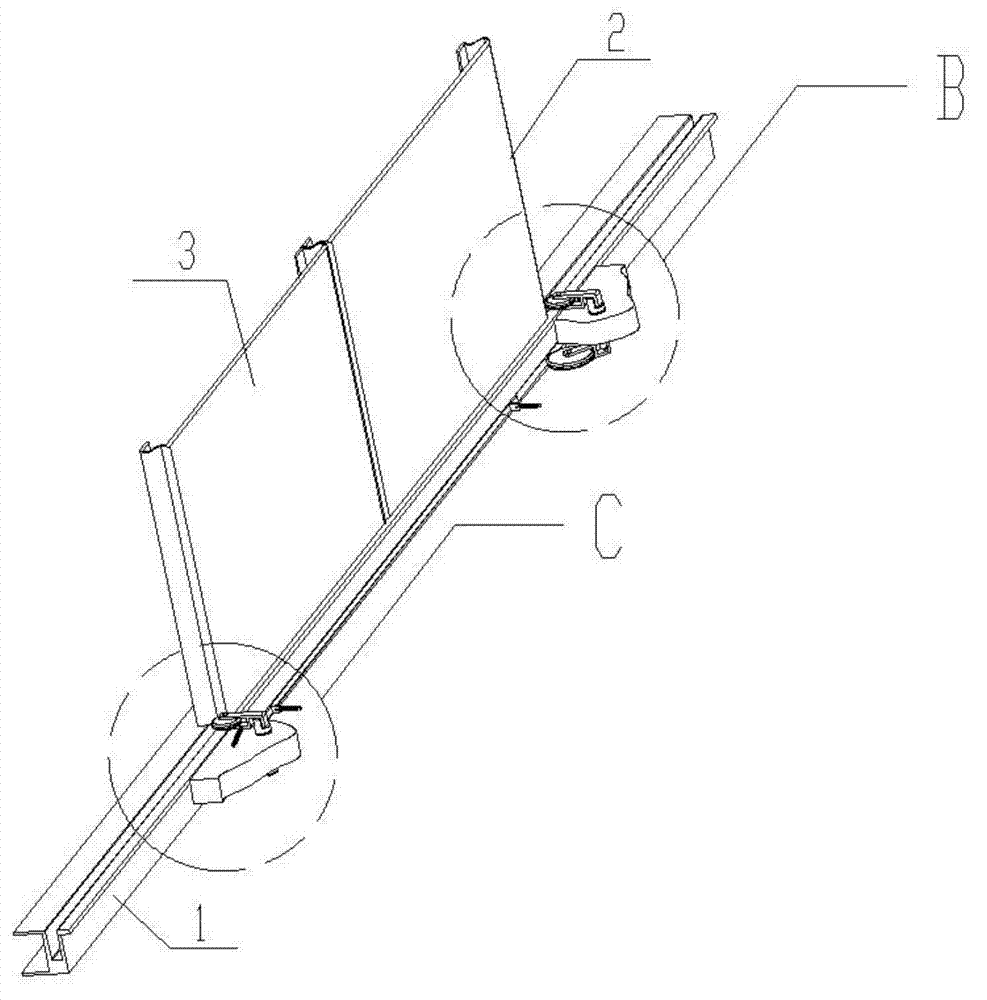 Car door sill device filling gap of stopped layer