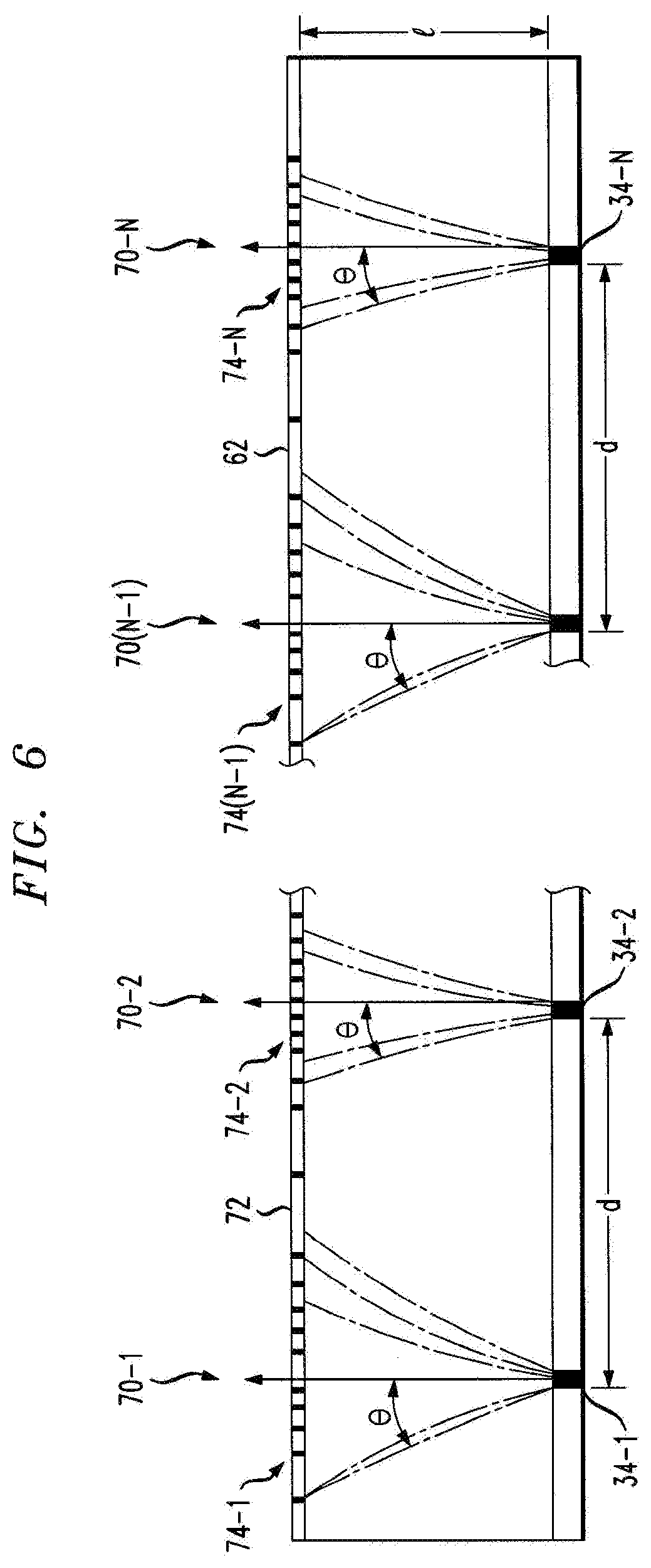 Monolithic Structured Light Projector