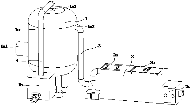 Antagonistic substance for malodorous waste gas treatment device and application thereof