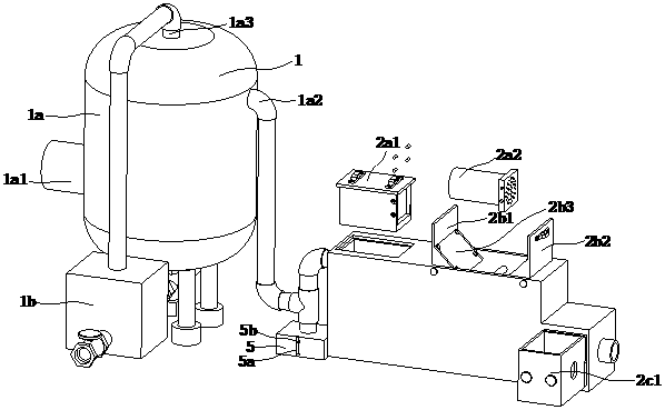 Antagonistic substance for malodorous waste gas treatment device and application thereof