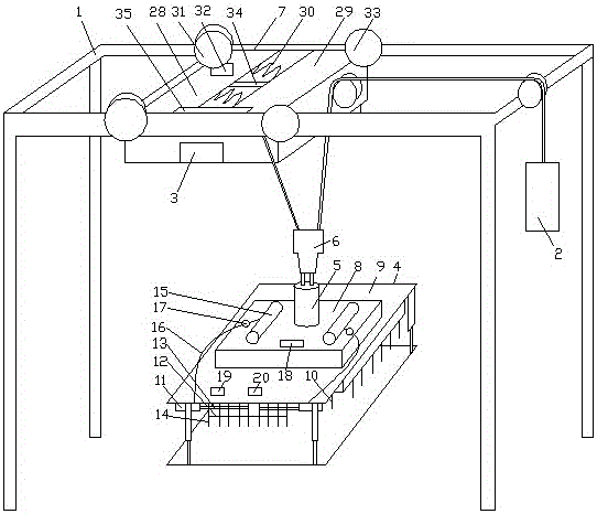 Automatic setting machine