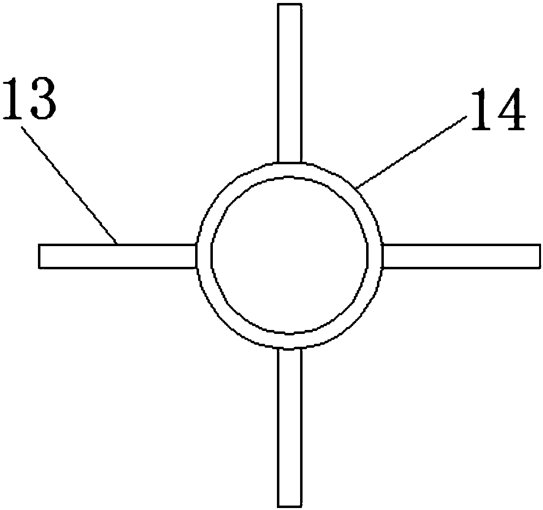 Water cooling heat dissipation fan