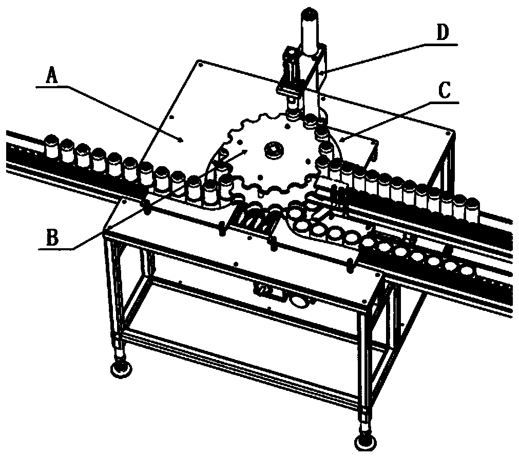 Press fitting device for aerosol tank and universal base