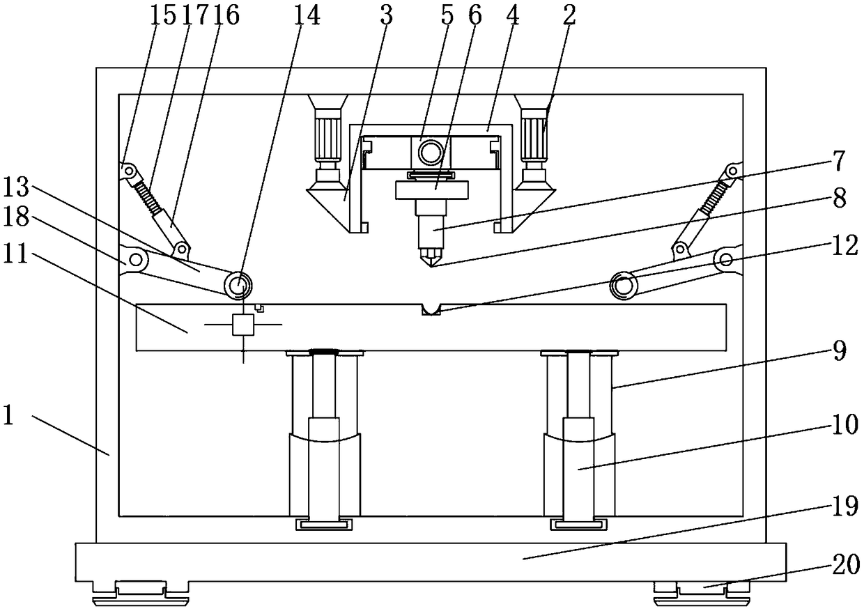 Bamboo fiber selecting and cutting equipment