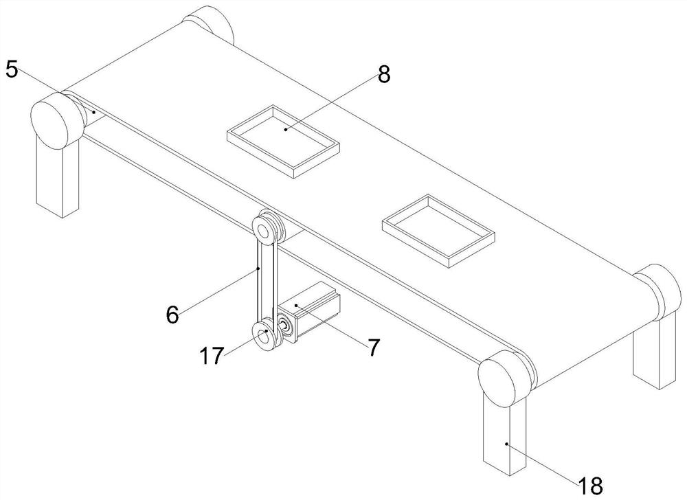 Ceramic tile production equipment facilitating dust removal