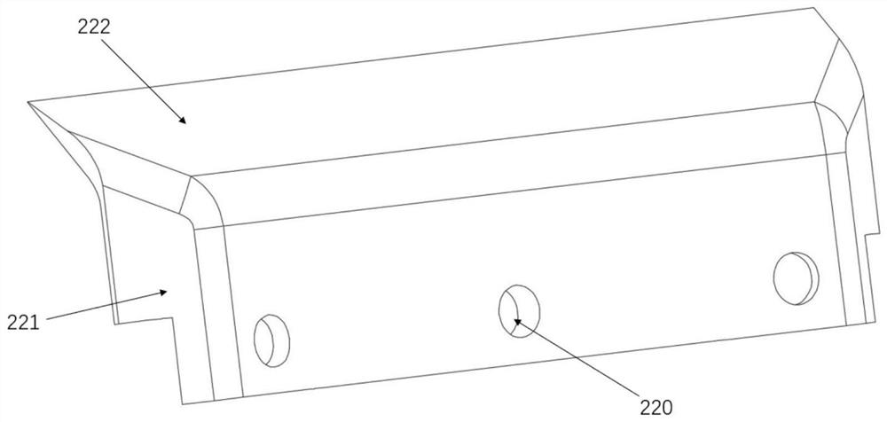 Composite material conical section shell forming mold and method