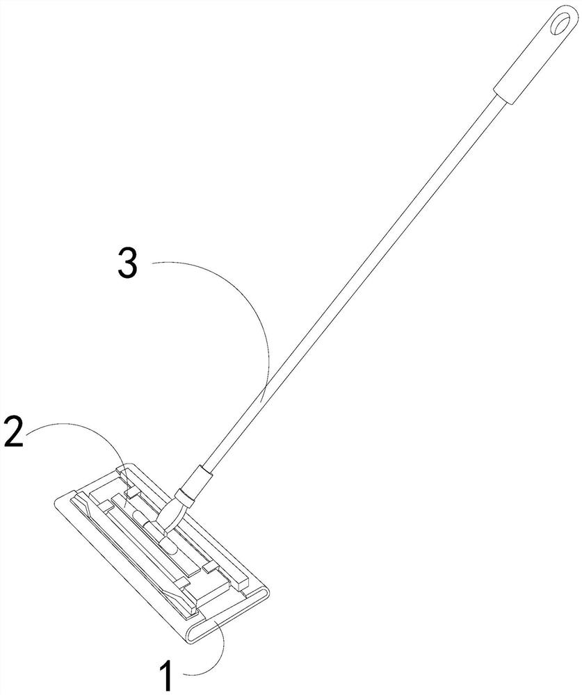 Kitchen oil stain cleaning tool