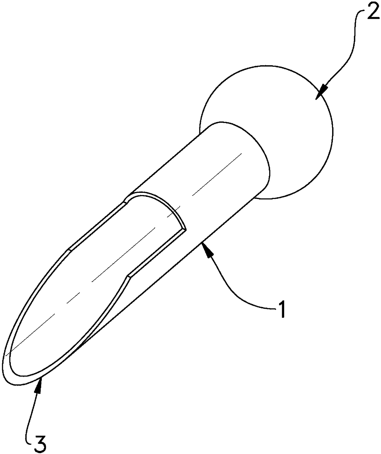 Simple grafting tool special for pitaya and rapid grafting method of pitaya