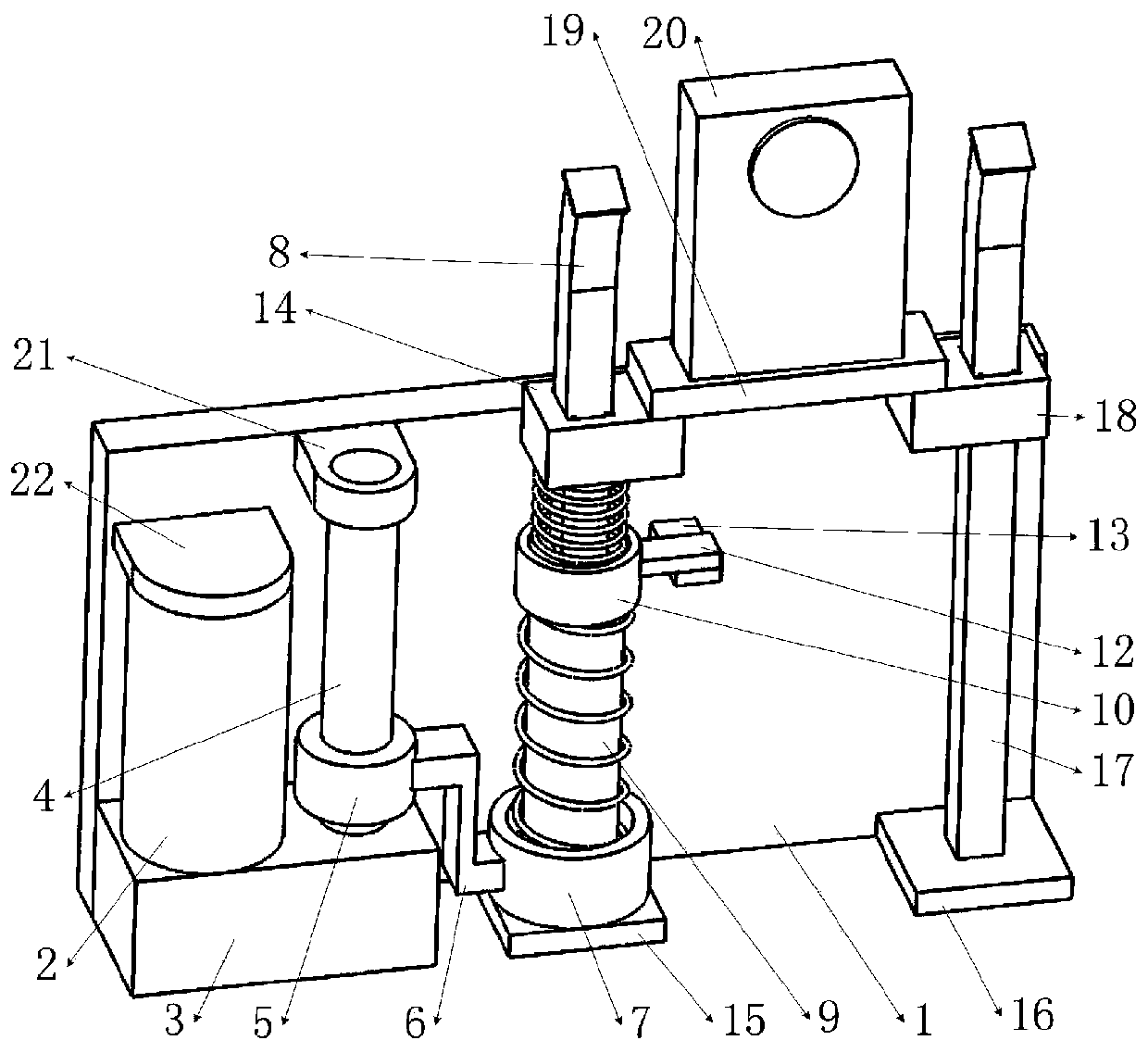 Mobile phone safety lifting camera