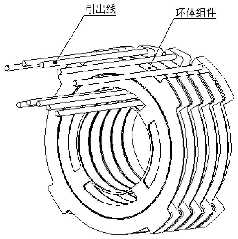 Electric transmission rotary joint