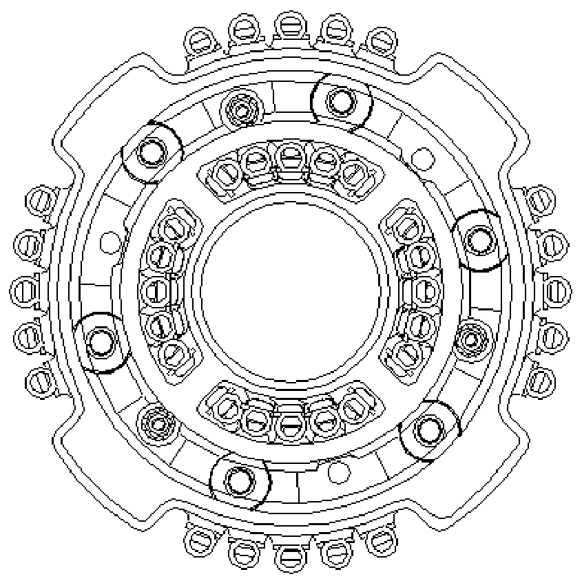 Electric transmission rotary joint