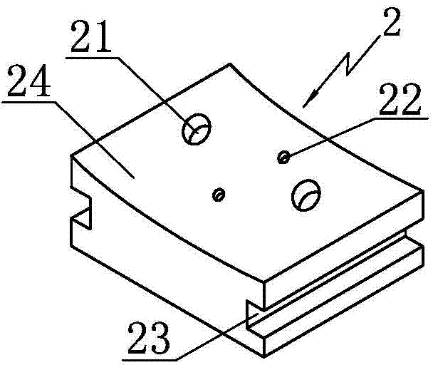 Method for using tool for drilling inclined hole