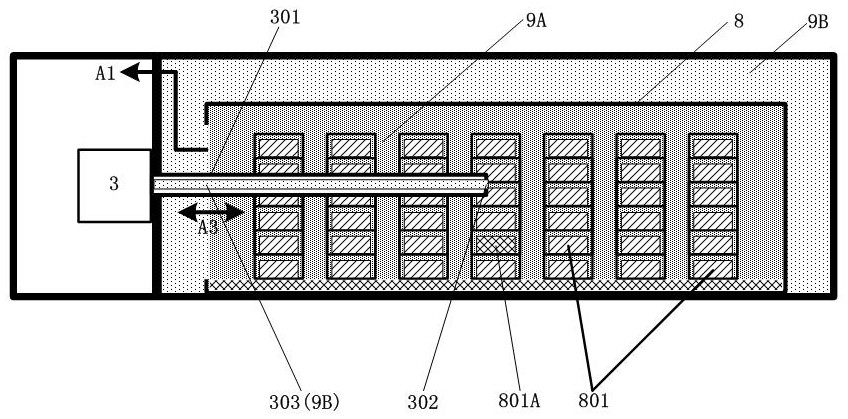 Accident isolation disposal system and method for energy storage power station