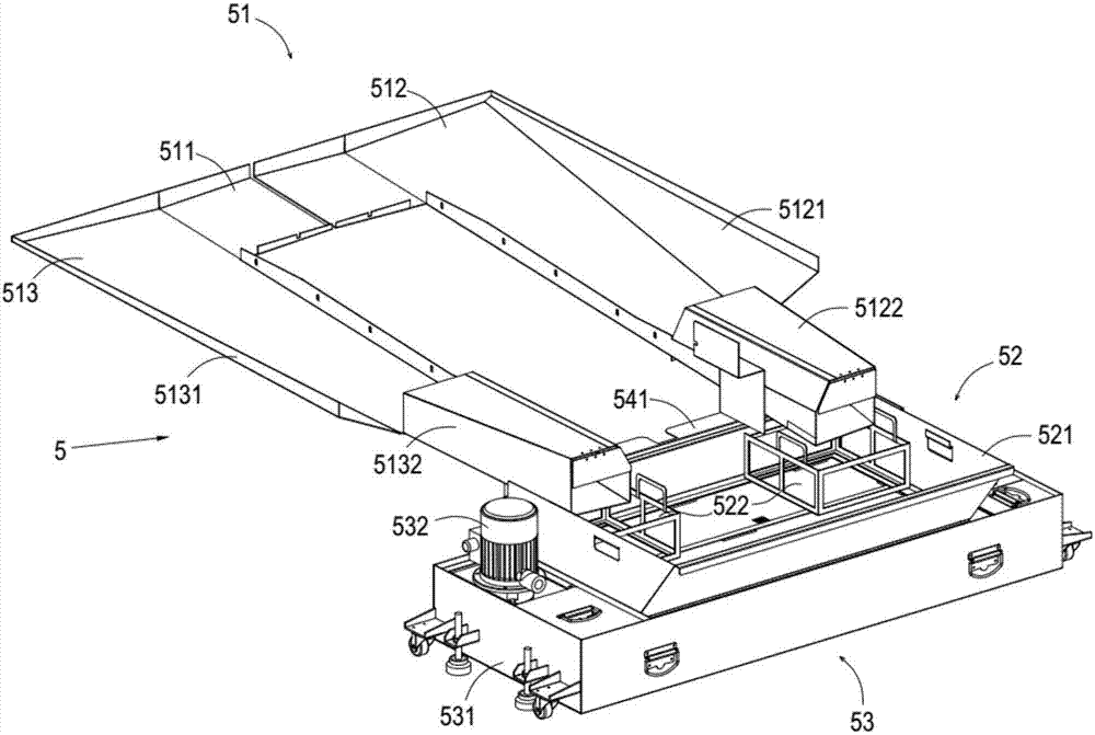 Cooling liquid recovery device for numerical control machine tool