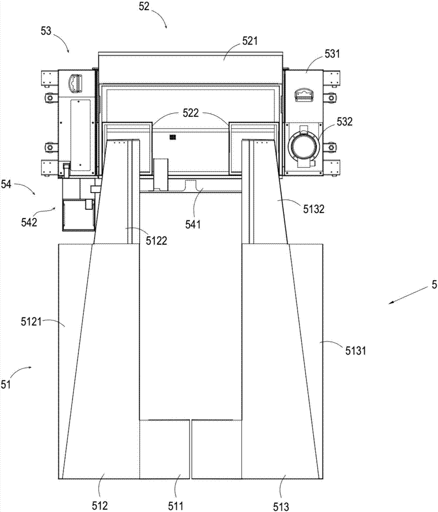 Cooling liquid recovery device for numerical control machine tool