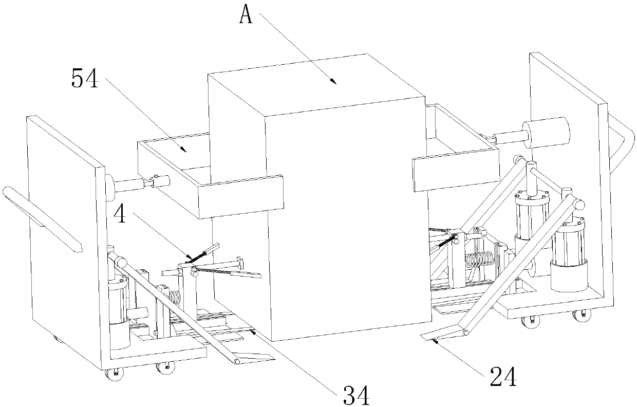 Transfer device for frequency converter