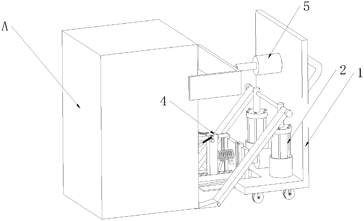 Transfer device for frequency converter