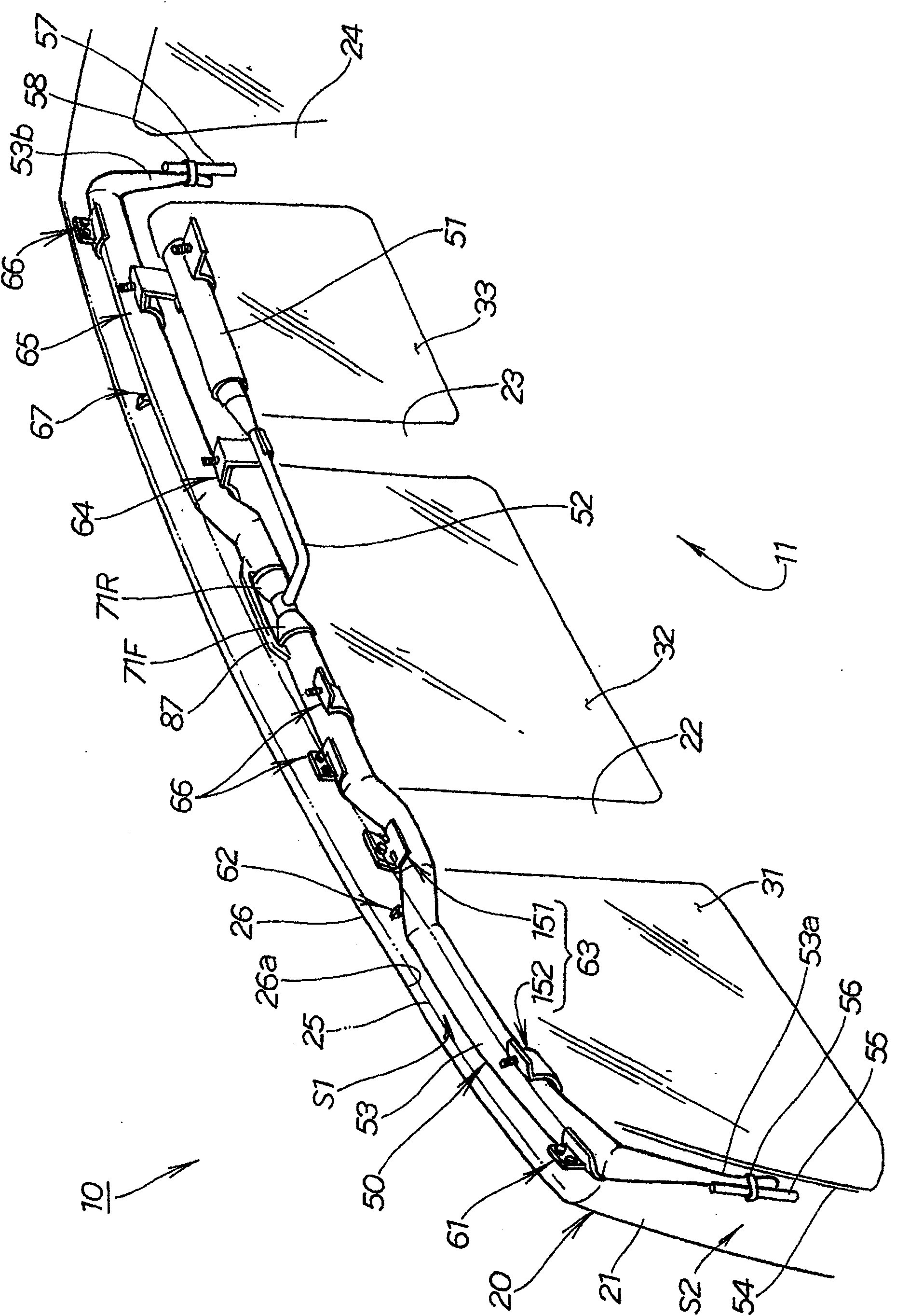 Vehicle occupant protection device