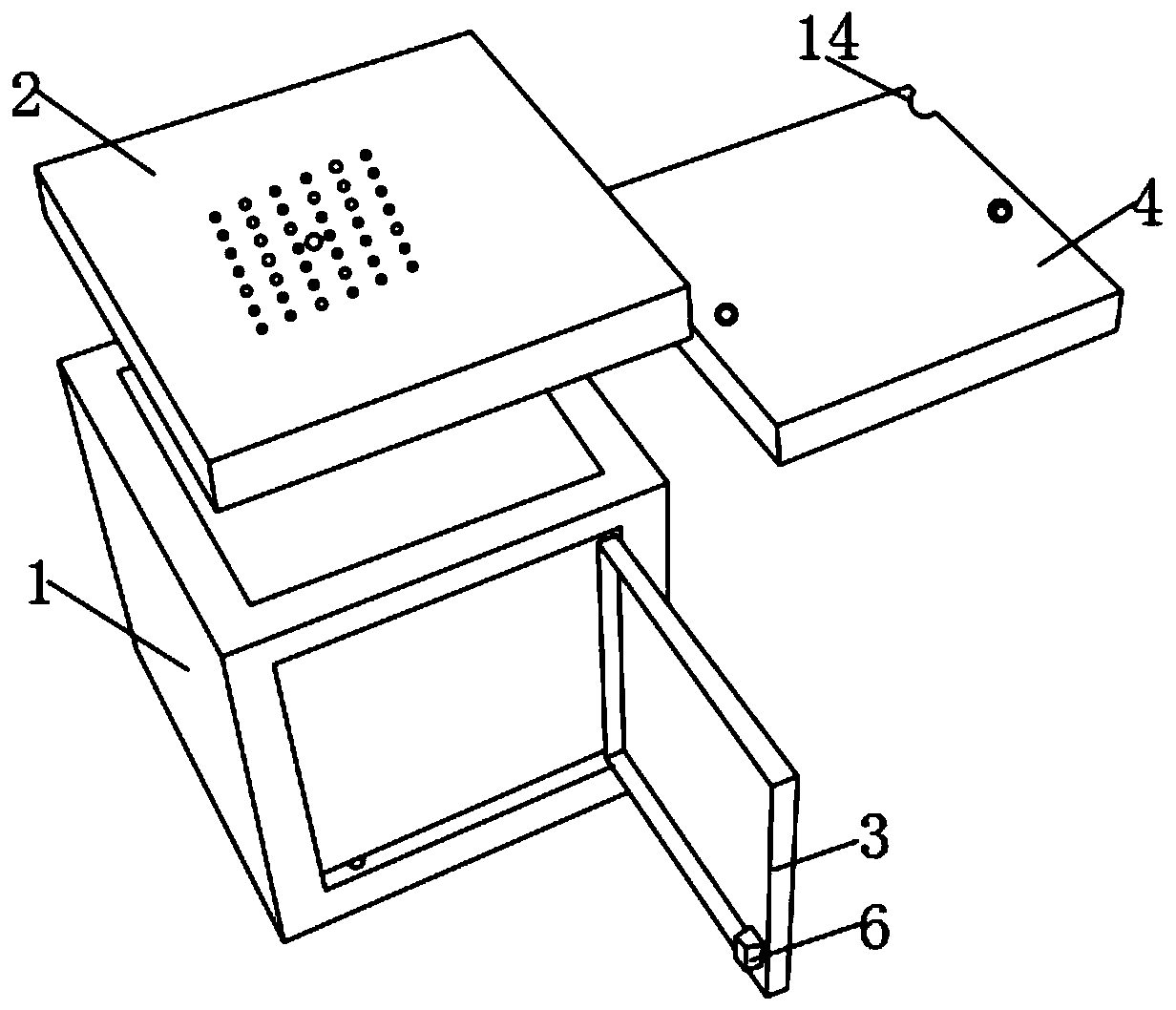 Mobile phone hotspot controlled keyhole-free safety box