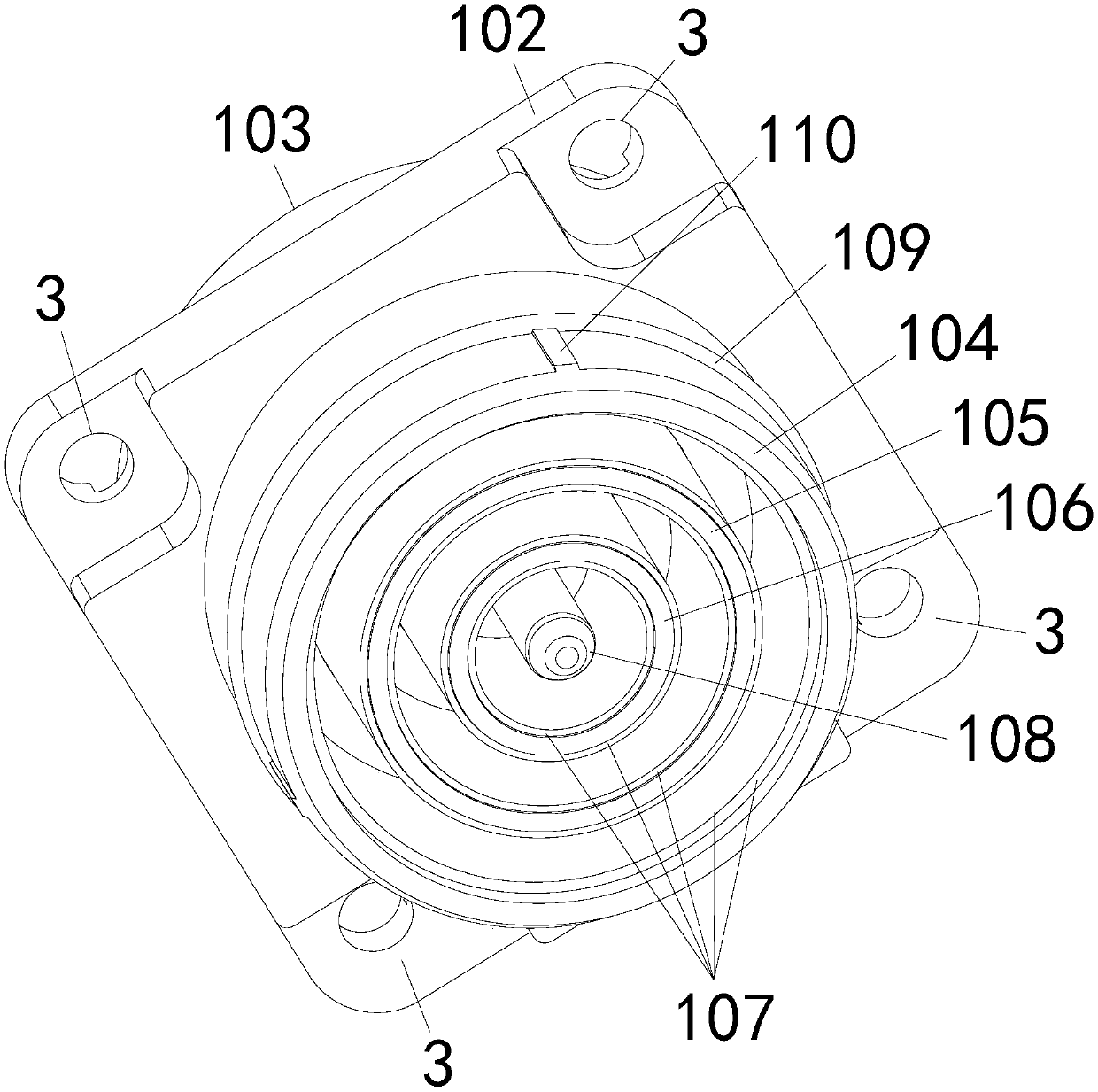 Coaxial 6PIN connector