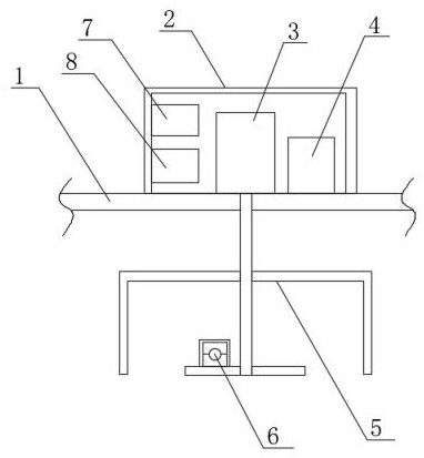 Stirrer for glass fiber reinforced plastic septic tank