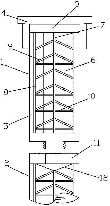 Concrete pipe pile