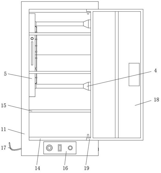 Medical general surgery department surgical instrument disinfection storage equipment