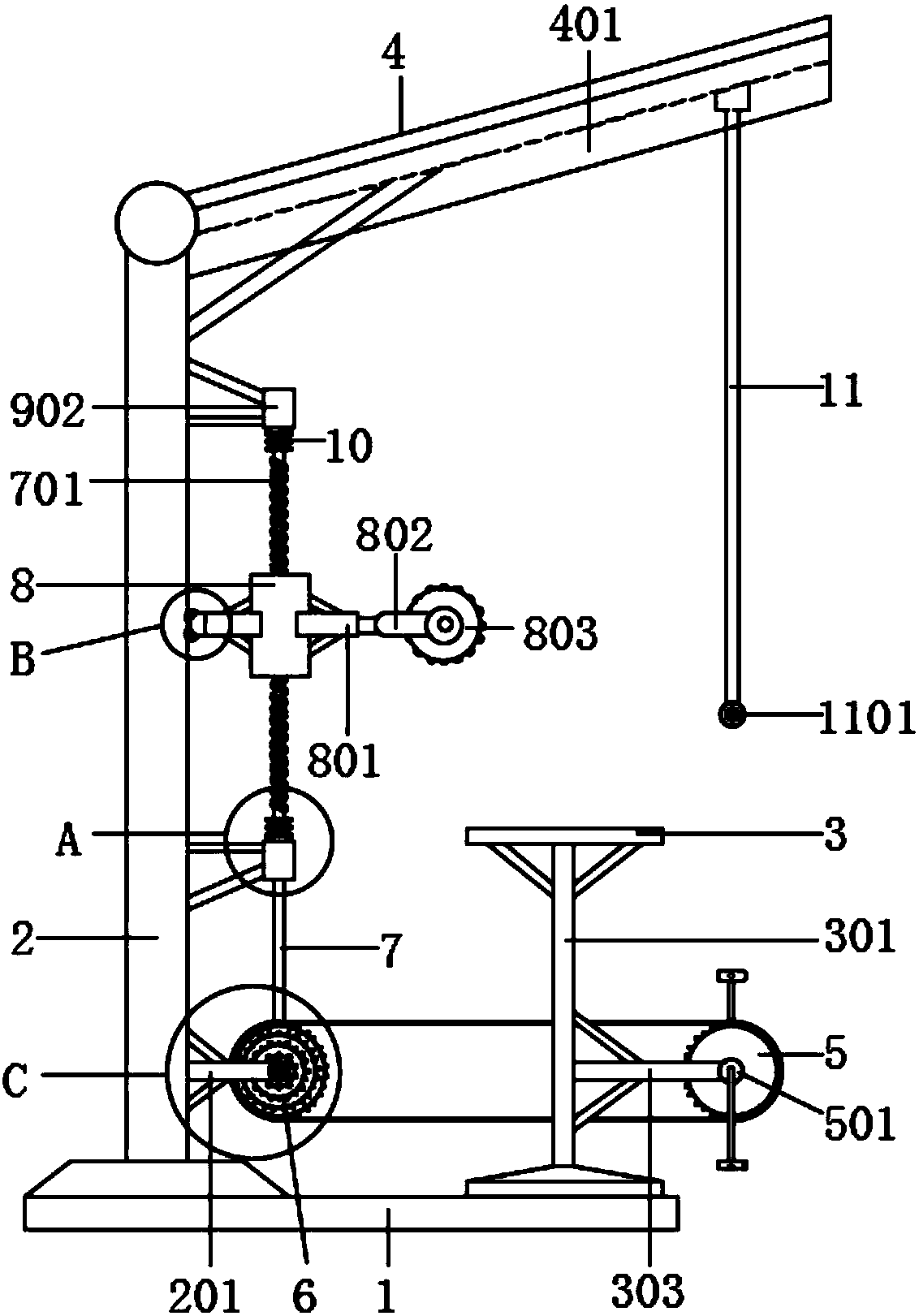 Outdoor waist and back massage device