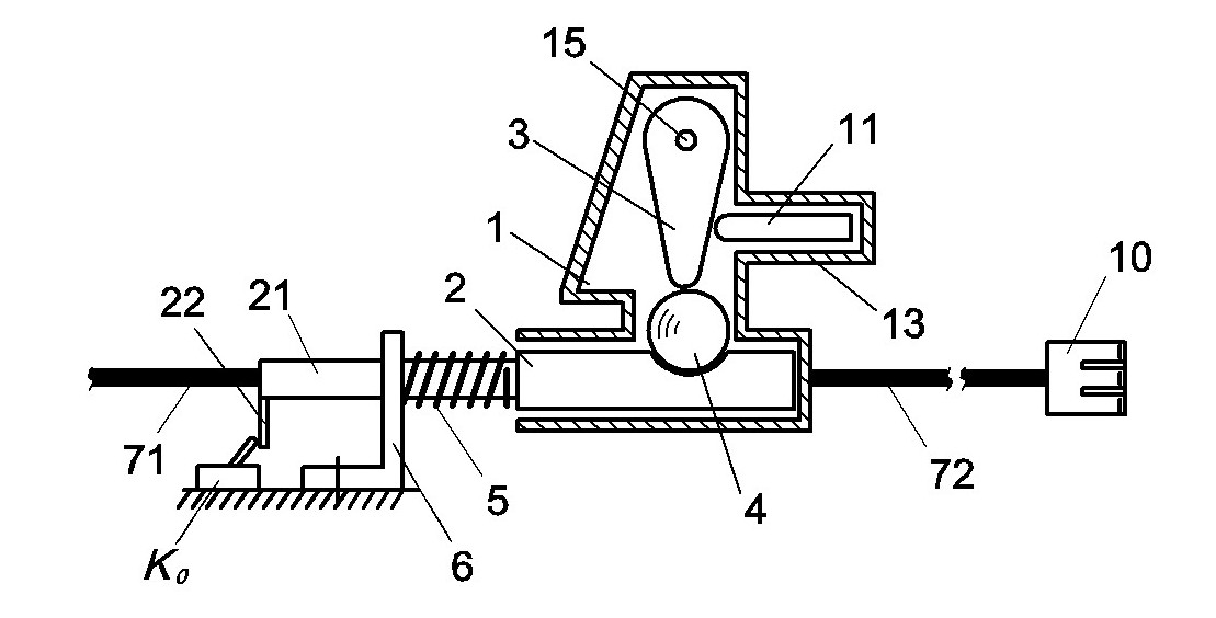 Safe door opener for automobile