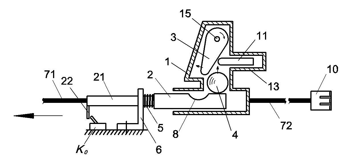 Safe door opener for automobile