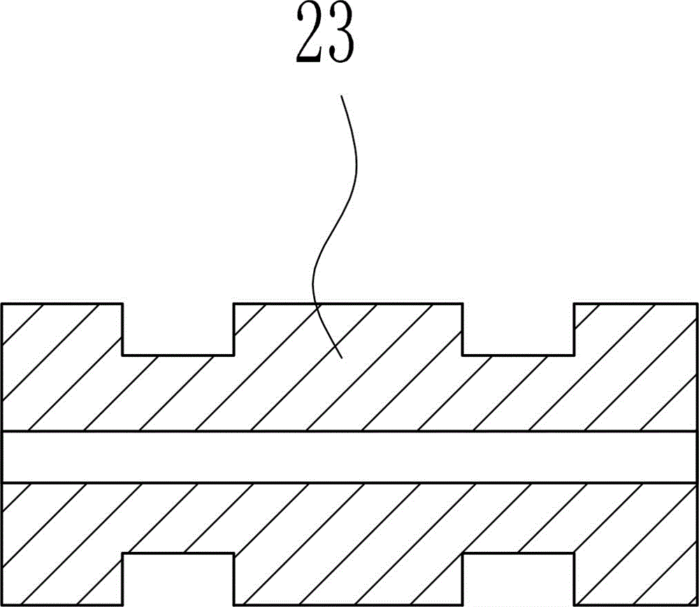 Efficient cutting device of hardware steel pipe