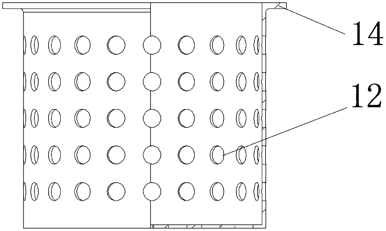 Biological safety floor drain