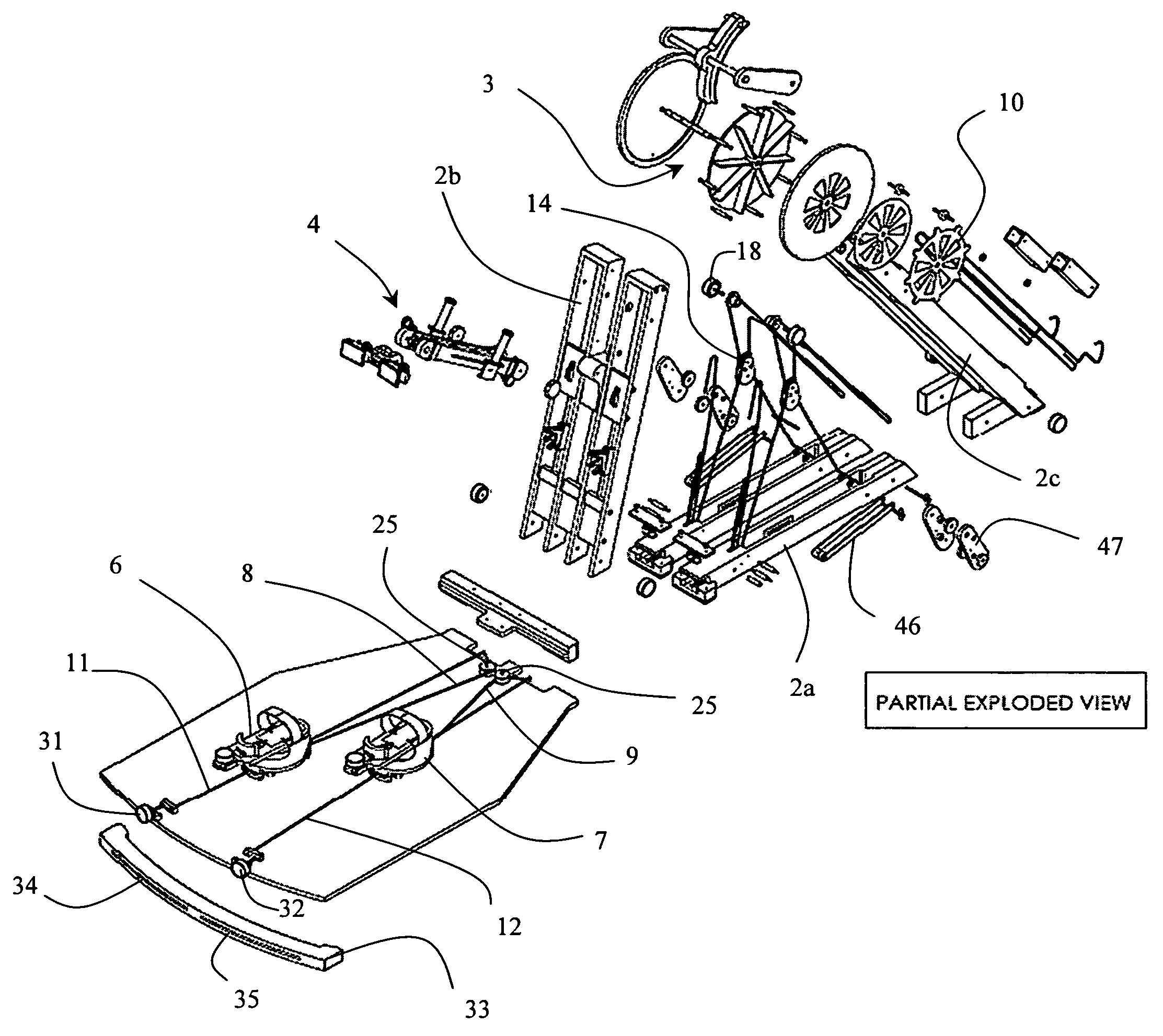 Skating Simulation Exercise Device