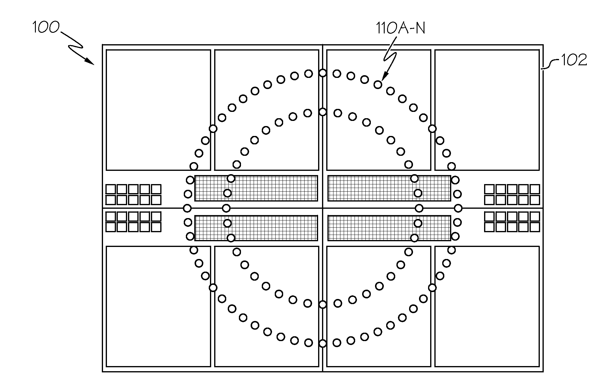 Integrated circuit device having supports for use in a multi-dimensional die stack