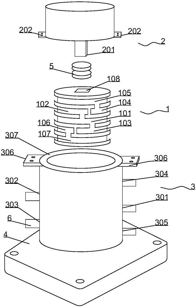 Special gas distributing valve for oxygen generator and distributing method