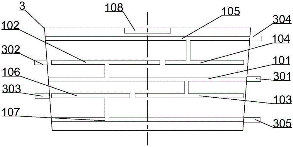 Special gas distributing valve for oxygen generator and distributing method