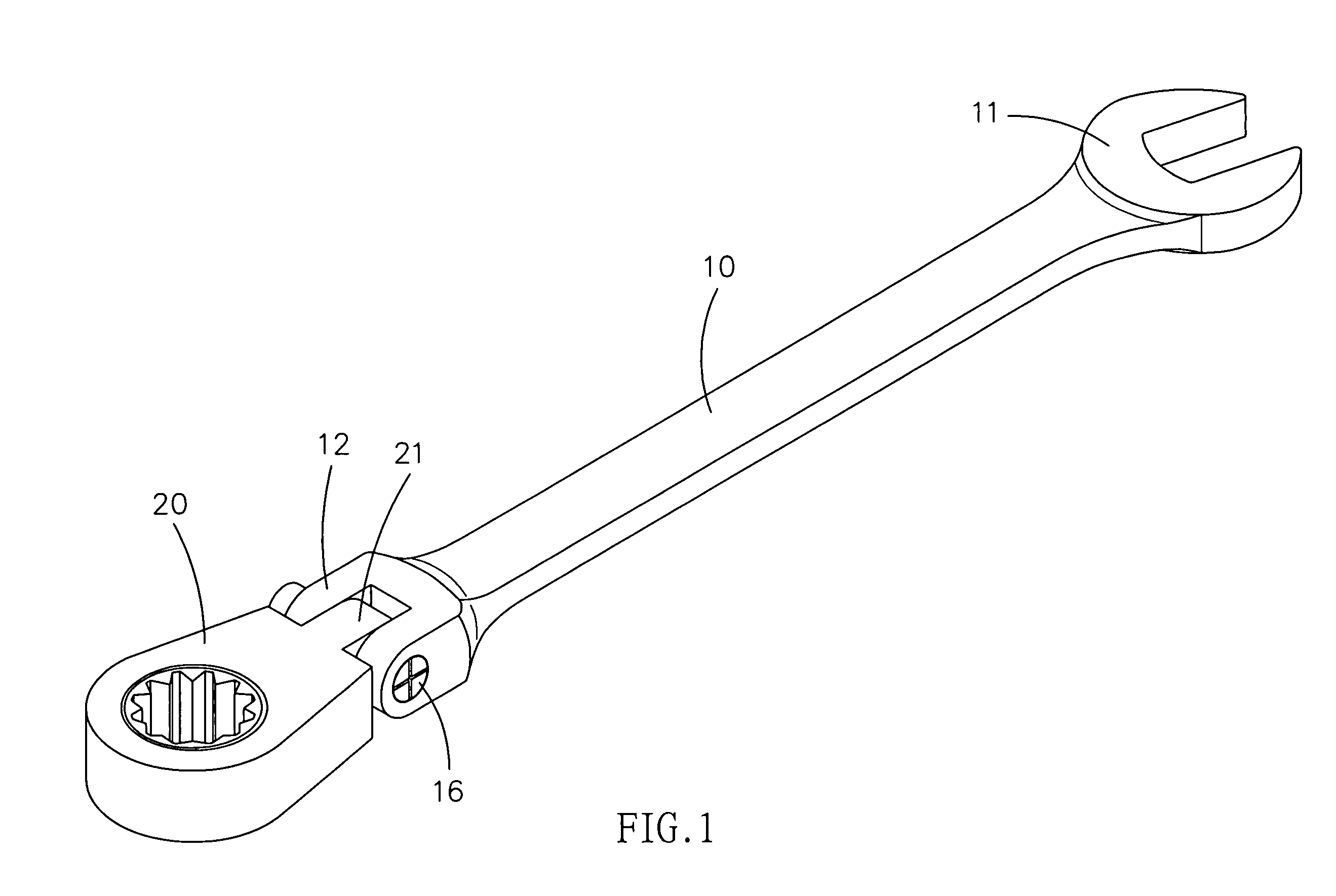 Bendable wrench