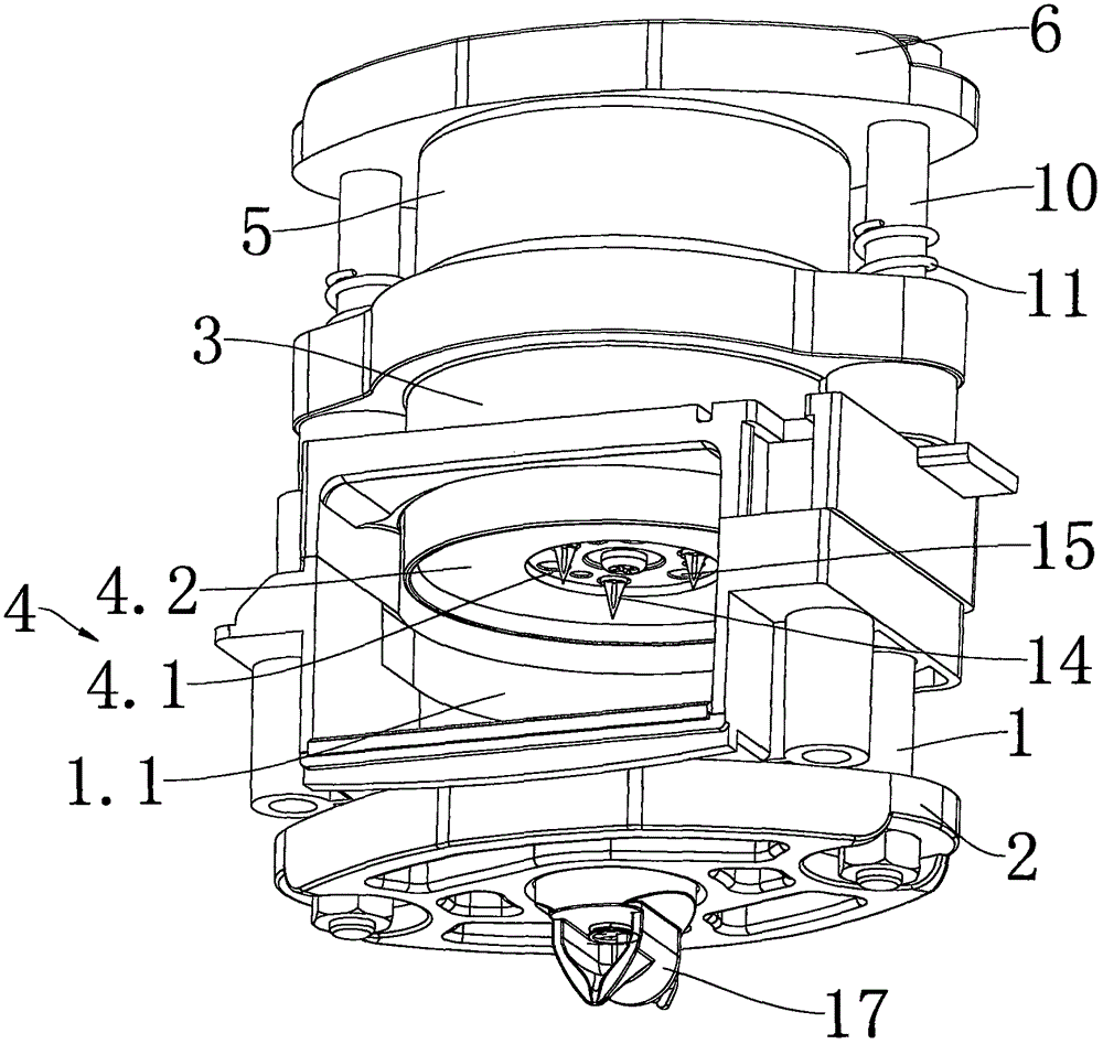 Capsule box set arrangement and extraction mechanism