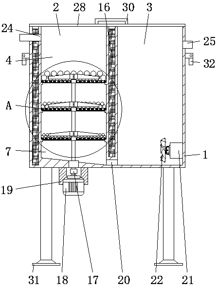 Grinding device for electrical carbon product