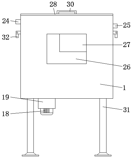 Grinding device for electrical carbon product