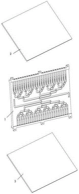 Integrated waveguide network of phased-array antenna calibration system