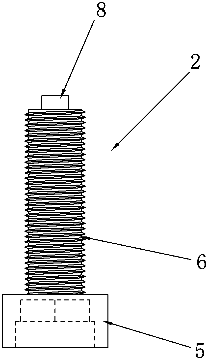 Dental implant containing polyether-ether-ketone interlayer and manufacturing method thereof